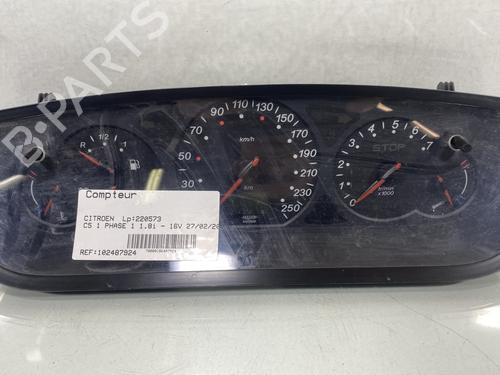 Kombinert Instrument CITROËN C5 I (DC_) 1.8 16V (DC6FZB, DC6FZE) | BP28279539C47 