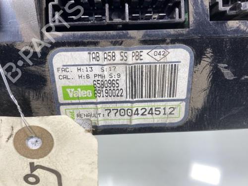 Climate control RENAULT SAFRANE II (B54_) 2.2 dT (B54G) | BP19963238I5 