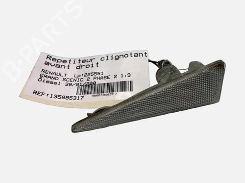 Used Right front indicator Right front indicator RENAULT GRAND SCÉNIC II (JM0/1_) 1.9 dCi (JM14) (131 hp) 40439282 40439282