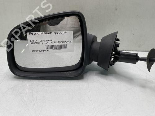 Used Left mirror DACIA SANDERO 1.4 (BS0C, BS0A, BS0G, BS1F, BS0E) (75 hp) 27632437