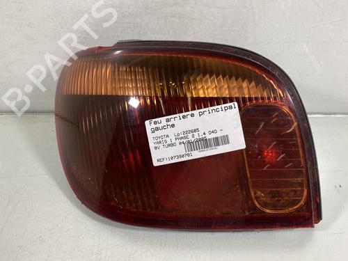 Used Left taillight TOYOTA YARIS (_P1_) 1.4 D-4D (NLP10_, NLP10R) (75 hp) 28097210