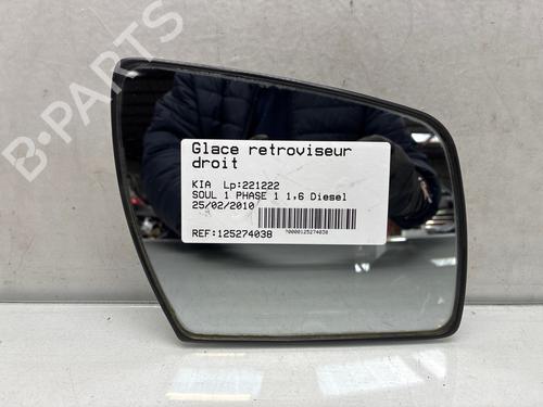 Used Right mirror glass Right mirror glass KIA SOUL I (AM) [2009-2014] 36474314 36474314