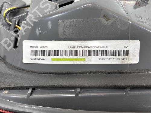 Left tailgate light JEEP CHEROKEE (KL) 2.2 CRD 4x4 | BP29413465C79 