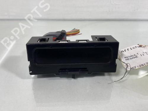 Used Display monitor RENAULT MEGANE II (BM0/1_, CM0/1_) 1.5 dCi (BM0F, BM0T, BM2B, CM0F, CM0T) (82 hp) 20036112