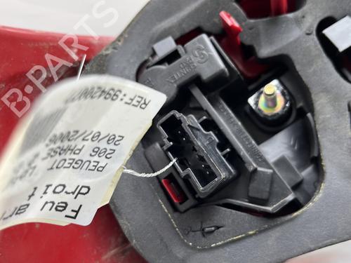 Right taillight PEUGEOT 206 Hatchback (2A/C) 1.4 HDi eco 70 | BP22939933C35 