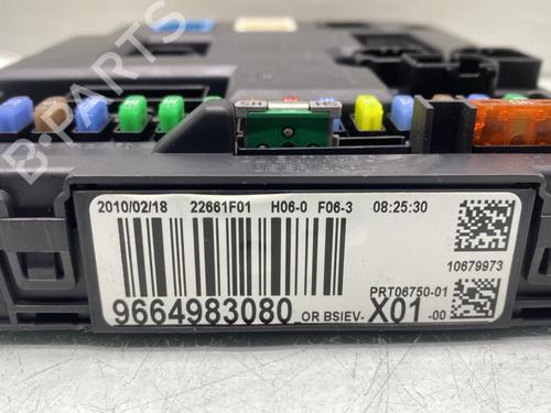 Fuse box PEUGEOT 207 (WA_, WC_) 1.6 HDi | BP30082633E1