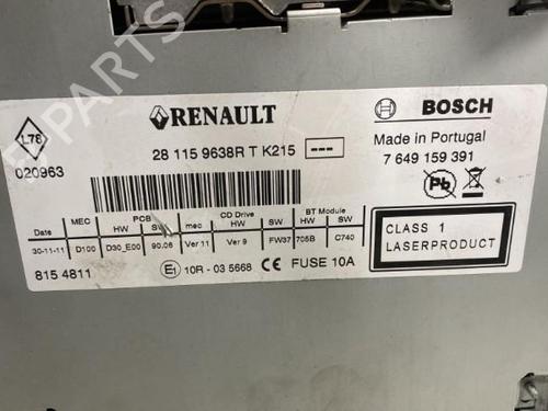 Radio RENAULT SCÉNIC III (JZ0/1_) 1.5 dCi | BP20028579E6