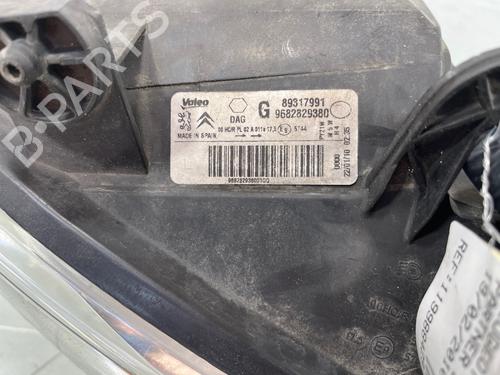 Used Left headlight Left headlight PEUGEOT PARTNER Box Body/MPV 1.6 HDi (75 hp) 36307004 36307004