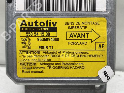 ECU airbags PEUGEOT 206 Hatchback (2A/C) 1.4 i | BP24961879M53 