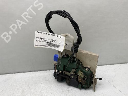 Front right lock VW POLO (9N_, 9A_) 1.4 TDI | BP26212313C97 