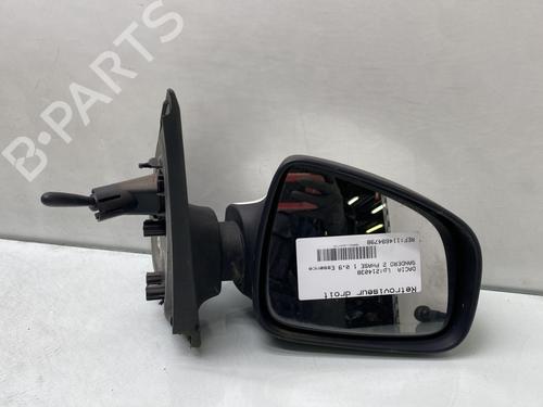 Retrovisor direito DACIA SANDERO II TCe 90 (B8M1, B8MA, B8AC) (90 hp) 30602372