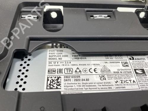 Radio DACIA JOGGER (RK_) 1.0 TCe 100 ECO-G (RKMT) | BP22916431E6 