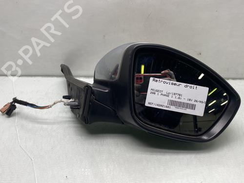 Used Right mirror PEUGEOT 208 I (CA_, CC_) 1.6 VTi (120 hp) 24152782