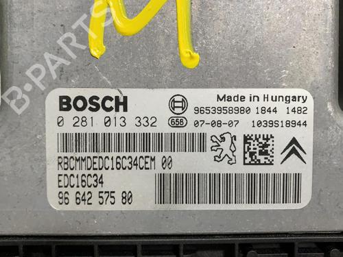 Used Engine control unit (ECU) Engine control unit (ECU) PEUGEOT 308 I (4A_, 4C_) 1.6 HDi (109 hp) 20010489 20010489