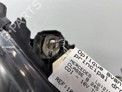 Right headlight MERCEDES-BENZ B-CLASS Sports Tourer (W245) B 180 CDI (245.207) | BP29939118C29