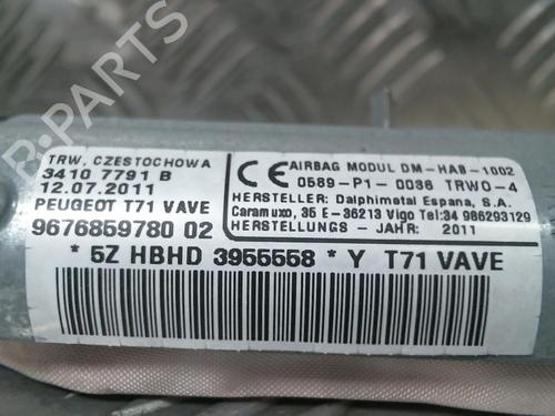 Left curtain airbag PEUGEOT 308 I (4A_, 4C_) 1.6 HDi | BP19996967C11 