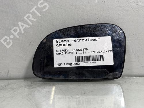 Used Left mirror glass CITROËN SAXO (S0, S1) 1.1 X, SX (60 hp) 29940005