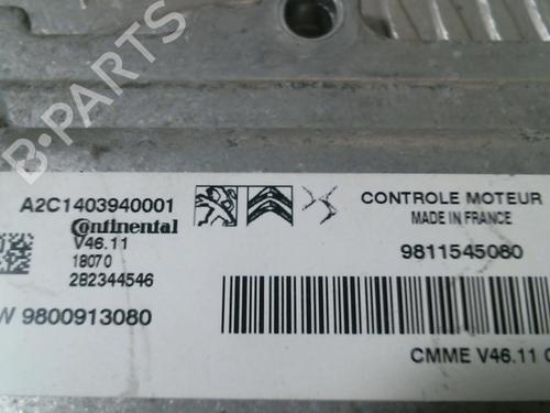 Used Engine control unit (ECU) PEUGEOT 208 I (CA_, CC_) 1.2 VTi 68 / PureTech 68 (68 hp) 20027334