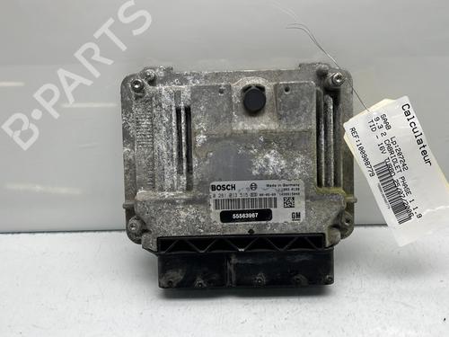 Used Engine control unit (ECU) SAAB 9-3 Convertible (YS3F) 1.9 TiD (150 hp) 24960459