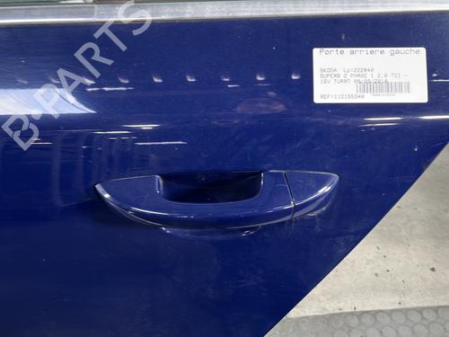 Left rear door SKODA SUPERB II (3T4) 2.0 TDI | BP29119639C4 