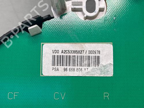 Instrument cluster CITROËN C3 II (SC_) 1.4 HDi 70 (SC8HZC, SC8HR0, SC8HP4) | BP36053020C47 - Image 2