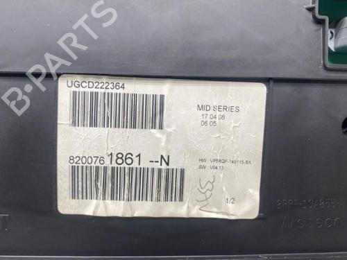 Instrument cluster RENAULT CLIO III (BR0/1, CR0/1)  | BP19968487C47 