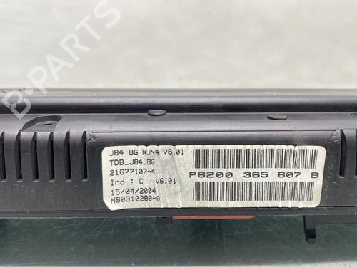 Instrument cluster RENAULT SCÉNIC II (JM0/1_) 1.6 (JM0C, JM0J, JM1B) | BP29707533C47 
