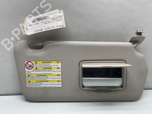 Used Right sun visor MAZDA 5 (CR) 2.0 CD (CR19) (110 hp) 26211957