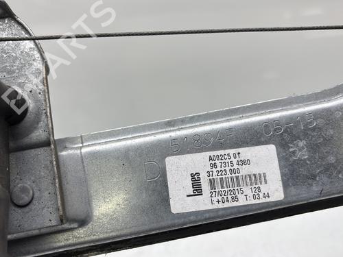Front right window mechanism PEUGEOT 208 I (CA_, CC_) 1.2 VTI 82 | BP29507750C23 