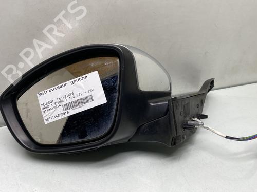 Retrovisor esquerdo PEUGEOT 2008 I (CU_) 1.2 VTi (82 hp) 31212775