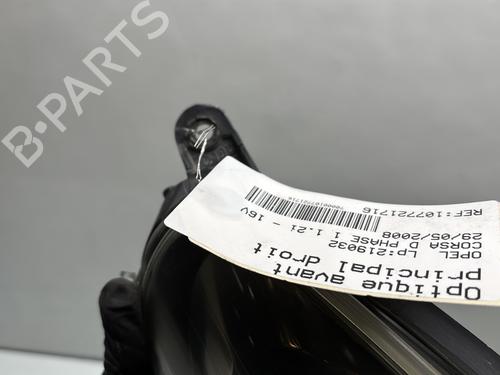 Lyskaster høyre OPEL CORSA D (S07) 1.2 LPG (L08, L68) | BP29939233C29 