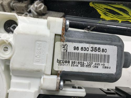Used Front left window mechanism PEUGEOT 407 Coupe (6C_) 2.0 HDi (163 hp) 19996031