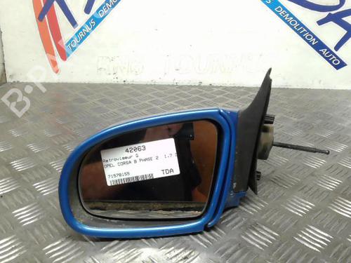 Used Left mirror OPEL CORSA B (S93) 1.7 D (F08, F68, M68) (60 hp) 21730783