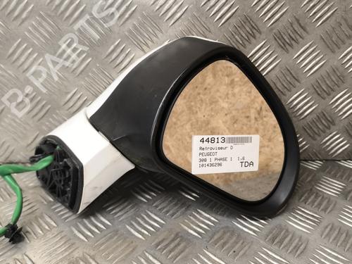 Used Right mirror PEUGEOT 308 I (4A_, 4C_) 1.6 HDi (90 hp) 25277081