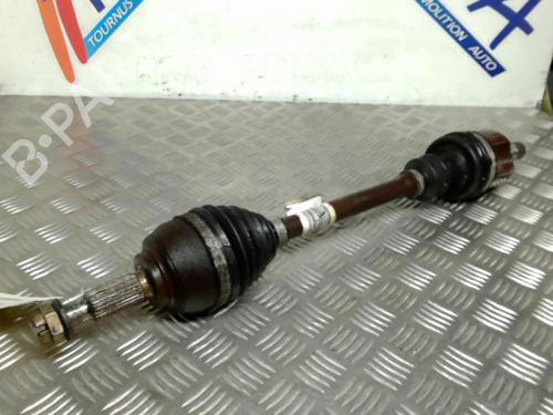 Used Left front driveshaft RENAULT CLIO III (BR0/1, CR0/1) 1.5 dCi (BR0H, CR0H, CR1S, BR1S) (106 hp) 21743001