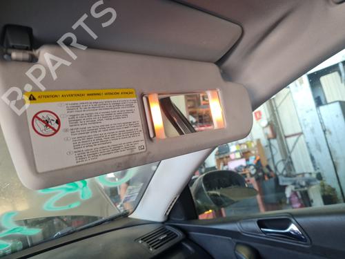 Right sun visor VW PASSAT B6 Variant (3C5) 2.0 TDI 16V | BP27389958I2 - Image 11