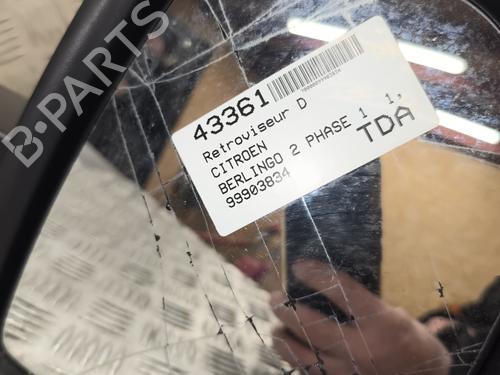 Bakspejl Højre CITROËN BERLINGO MULTISPACE (B9) 1.6 HDi 75 / BlueHDi 75 | BP23773731C27 