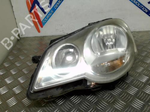 Used Left headlight VW POLO (9N_, 9A_) 1.2 12V (64 hp) 21742922