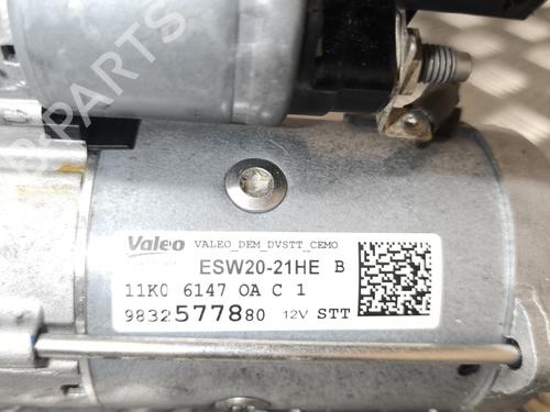Starter PEUGEOT 308 II (LB_, LP_, LW_, LH_, L3_) 1.5 BlueHDi 130 | BP24314394M8 