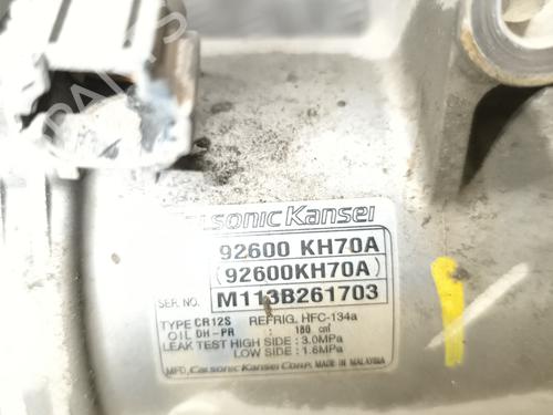 AC compressor NISSAN NAVARA NP300 (D40) 2.5 dCi 4WD (D40TT, D40T, D40M, D40BB) | BP22008381M34 