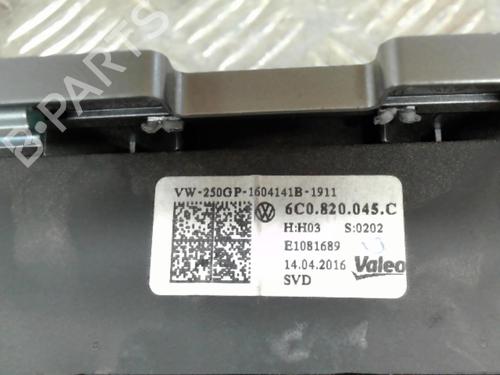 Climate control VW POLO V (6R1, 6C1) 1.2 TSI 16V | BP21743581I5 