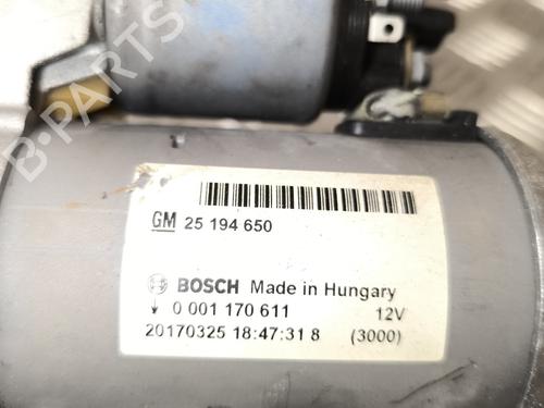 Starter OPEL CORSA E (X15) 1.4 Turbo (08, 68) | BP23110286M8 - Image 2