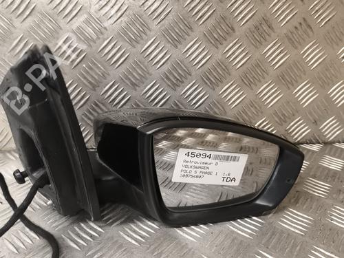Used Right mirror VW POLO V (6R1, 6C1) 1.6 TDI (90 hp) 27679496