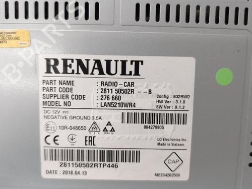 Radio RENAULT CLIO IV (BH_) 1.5 dCi 90 | BP21729267E6 