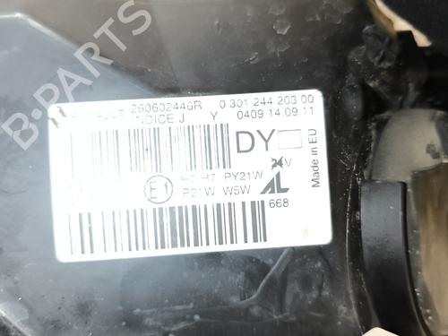 Left headlight RENAULT MEGANE III Hatchback (BZ0/1_, B3_) 1.5 dCi (BZ09, BZ0D, BZ1W, BZ29, BZ14) | BP30401232C28