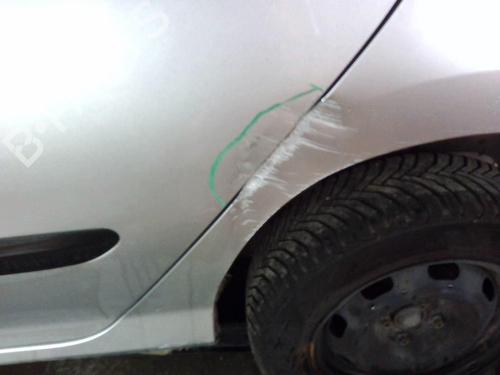 Left rear door PEUGEOT 308 I (4A_, 4C_) 1.6 HDi | BP21737379C4 