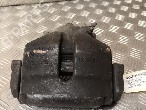 Used Left front brake caliper VW TOURAN (1T1, 1T2) 1.9 TDI (105 hp) 29192880