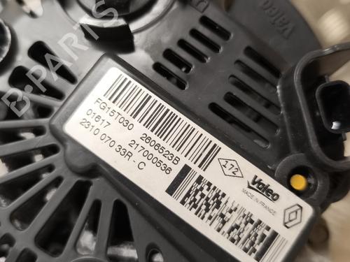 Alternator RENAULT KANGOO / GRAND KANGOO II (KW0/1_) 1.2 TCe 115 (KW02, KW14) | BP24184112M7 