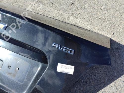 Used Tailgate CHEVROLET AVEO Saloon (T300) 1.3 D (95 hp) 21749852