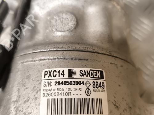 AC-Kompressor RENAULT MEGANE IV Hatchback (B9A/M/N_) 1.5 Blue dCi 95 (B9A2, B9A6) | BP22236585M34 